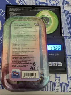 Extra Heavy 102.2 Pokemon Lumiose City Mini Tin. Possible God PackU - Image 2
