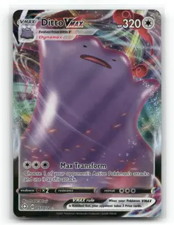 Ditto VMAX 051/072 Holo VMAX Rare Shining Fates Pokemon NM - Image 1