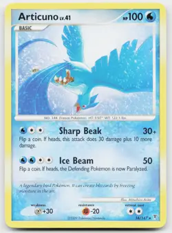 Articuno 16/147 Rare Supreme Victors Pokemon Near Mint - Image 1
