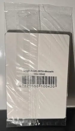 The Pokemon Company Meowth 53/83 20th anniversary Holo Basic 2016 sealed - Image 2