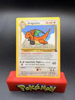 Dragonite 5/53 Movie Promo, WOTC Pokemon TCG, LP - Image 1