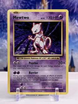 Pokemon TCG Mewtwo 51/108 Evolutions Rare - Image 1