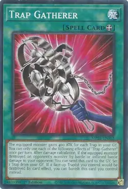 Trap Gatherer - MP25-EN392 - NM - Common - 1st ed - Yugioh - Image 1