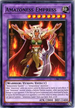 Yugioh Amazoness Empress CIBR-EN095 LP - Image 1