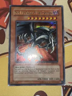 Red-Eyes Black Metal Dragon FMR-001 Forbidden Memories Secret Rare LP Yu-Gi-Oh - Image 2