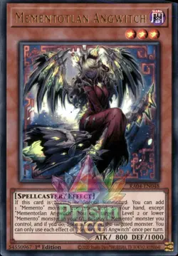 1st ed Mementotlan Angwitch ultra rare RA04-EN048 Yugioh - Image 1