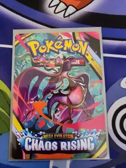 Mega Dragalge Chaos Rising Trainer Tip Card - Image 1
