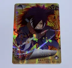 Madara Uchiha | Naruto Trading Card SSR-078 Rare Holo Foil Rare Anime Art Tc8 - Image 1