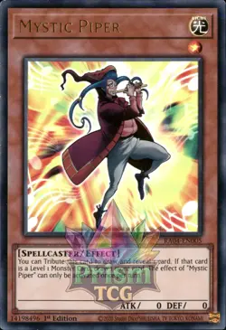 1st ed Mystic Piper ultra rare RA04-EN005 Yugioh - Image 1