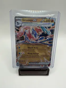 Greninja ex 106/167 Metal Promo (GameStop Exclusive) Pokemon Card LP - Image 1