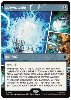 Cosmic Cube (0312) - Borderless Marvel Super Heroes - Image 1