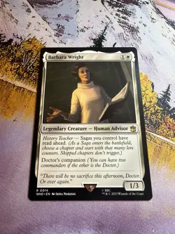 Barbara Wright [Universes Beyond Doctor Who] NM MTG - Image 1