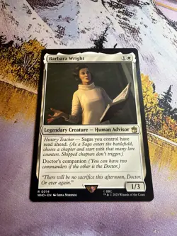 Barbara Wright [Universes Beyond Doctor Who] NM MTG - Image 2