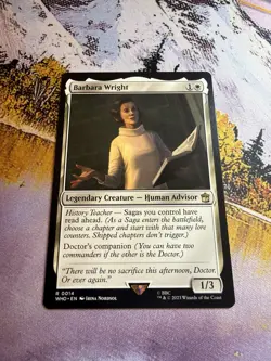 Barbara Wright [Universes Beyond Doctor Who] NM MTG - Image 3