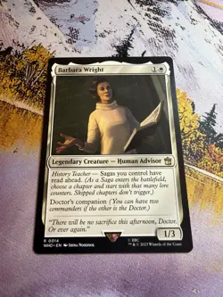 Barbara Wright [Universes Beyond Doctor Who] NM MTG - Image 4