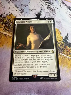 Barbara Wright [Universes Beyond Doctor Who] NM MTG - Image 5
