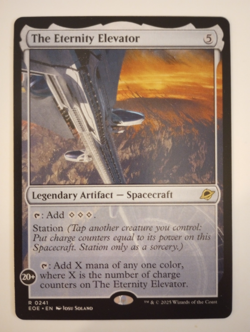 MTG -The Eternity Elevator - Mtg Edge of Eternities - NM #241 - Image 1