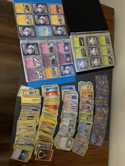 Pokemon Card Collection, 822 Cards, Vintage to Modern, BindersIncluded - Image 1