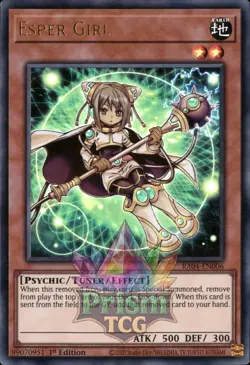 1st ed Esper Girl ultra rare RA04-EN006 Yugioh - Image 1