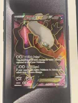 Pokemon TCG 4-Card EX Lot Holo Promo Pikachu Darkrai Alakazam XY124 - Image 4