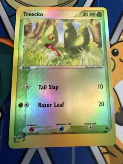 Pokemon Treecko Reverse Holo Black Star Promo 2003 #003 NM - Image 1