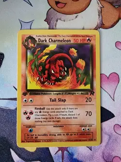 DARK Charmeleon 1st Edition -#32/82 - Team Rocket LP Pokemon 2000 - Image 1