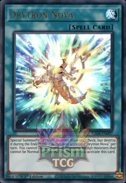 1st ed Drytron Nova ultra rare RA04-EN097 Yugioh - Image 1