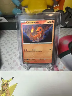 Charmander - 047 (Cosmos Holo) 047 Sv: Scarlet & Violet Promo Cards Holo Pokemon - Image 2