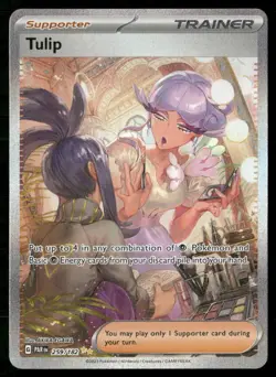 Tulip 259/182 Special Illustration Rare Paradox Rift Pokemon Near Mint - Image 1