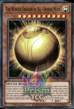 1st ed The Winged Dragon of Ra - Sphere Mode super rare RA01-EN007 Yugioh - Image 1