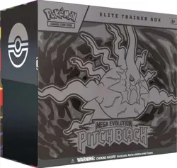 Pokemon Mega Evolution Pitch Black Elite Trainer Box Factory Sealed Presale - Image 1