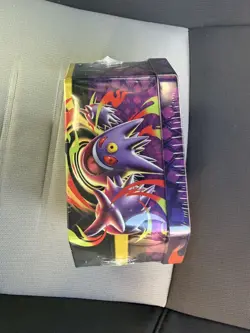 Pokemon TCG Mega Moonlit Gengar ex Tin Sealed New Gengar Tin Factory Sealed - Image 2