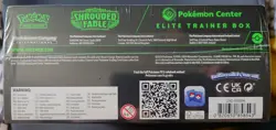 Pokemon TCG Shrouded Fable Pokemon Center Elite Trainer Box ETB Sealed - Image 4