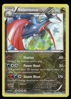 Salamence 57/108 Rare Deck Exclusives Pokemon Near Mint - Image 1
