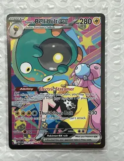 2026 Pokemon Iono’s Bellibolt ex 279/217 SIR Ascended Heroes Near Mint - Image 1