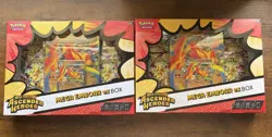 Pokemon TCG - Mega Evolution: Ascended Heroes Mega Emboar ex Box - 2 LOT - Image 1