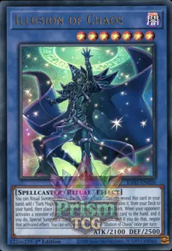 1st ed Illusion of Chaos ultra rare RA02-EN020 Yugioh - Image 1