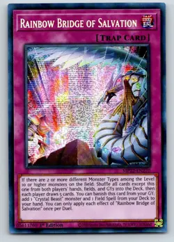Rainbow Bridge of Salvation MP22-EN270 22 Tin of the Pharaoh's Yu-Gi-Oh 1st EdNM - Image 1