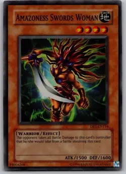 Amazoness Swords Woman Super Rare Dark Revelation Volume 1 DR1-EN116 LP - Image 1