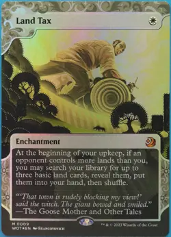 Land Tax FOIL Wilds of Eldraine: Enchanting Tales NM CARD (514758) ABUGames - Image 1