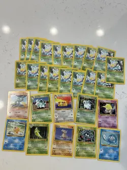 VINTAGE WOTC POKEMON CARD LOT 150+ CARDS (Read Description For List) Base Set 2! - Image 4