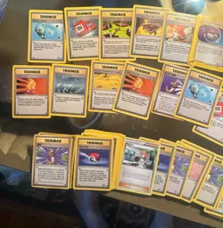 Vintage Pokemon Trainer Card Lot 100+ English WOTC Base Gym Team Rocket - Image 2