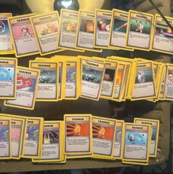 Vintage Pokemon Trainer Card Lot 100+ English WOTC Base Gym Team Rocket - Image 4