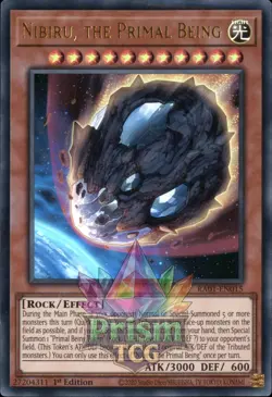 1st ed Nibiru, the Primal Being ultra rare RA01-EN015 Yugioh - Image 1