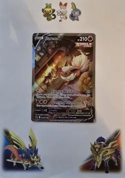 Flareon V #SWSH179 SWSH: Sword & Shield Promo Pokemon Card Holo - Image 1