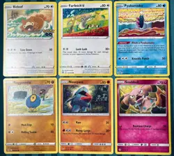 [6x] Pokemon Card Lot: Tomokazu Komiya - Yellow Border - SM SWSH Era *Near Mint* - Image 1