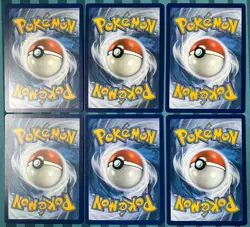 [6x] Pokemon Card Lot: Tomokazu Komiya - Yellow Border - SM SWSH Era *Near Mint* - Image 2