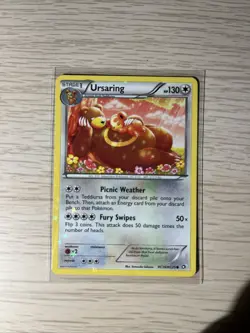 Pokemon trading card Ursaring Radiant Collection card number RC16/RC25 - Image 1