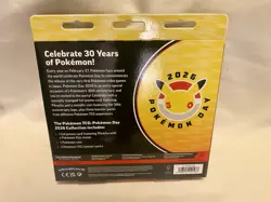 Pokemon TCG Pokemon Day 2026 Pikachu Box Promo Card Coin Booster Packs - Image 2