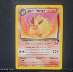 Dark Flareon 35/82 Team Rocket Vintage Pokemon Card TCG MP - Image 1